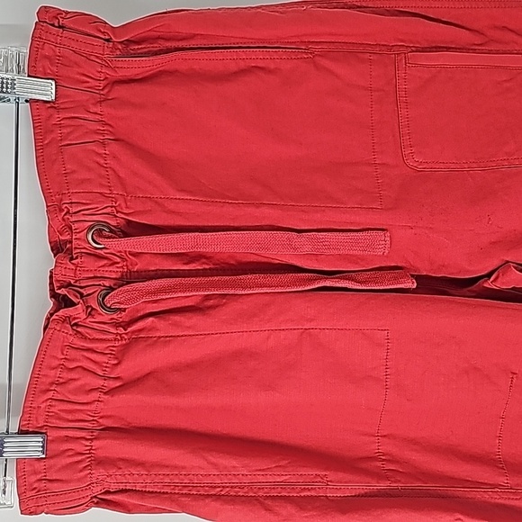 FP Movement Parachute Jogger High Rise Elastic Waist Ankle Zipper Multi-pocket - Picture 3 of 17